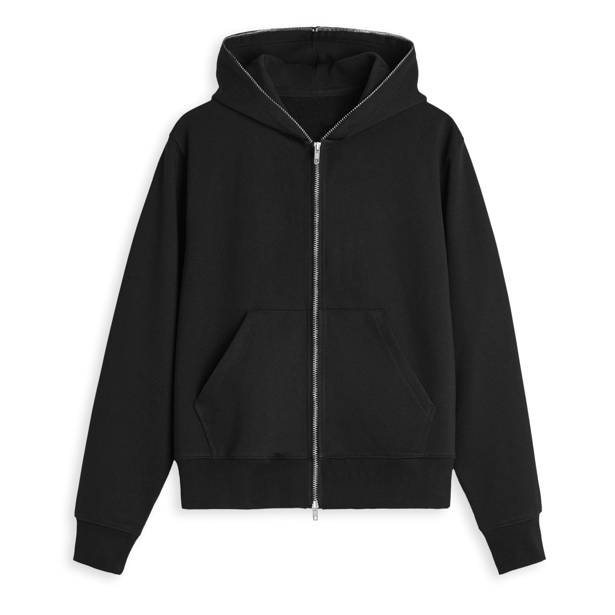 トップス HEVEY HOOD HOODIE / SOOT L 3601_full-zip-logo-
