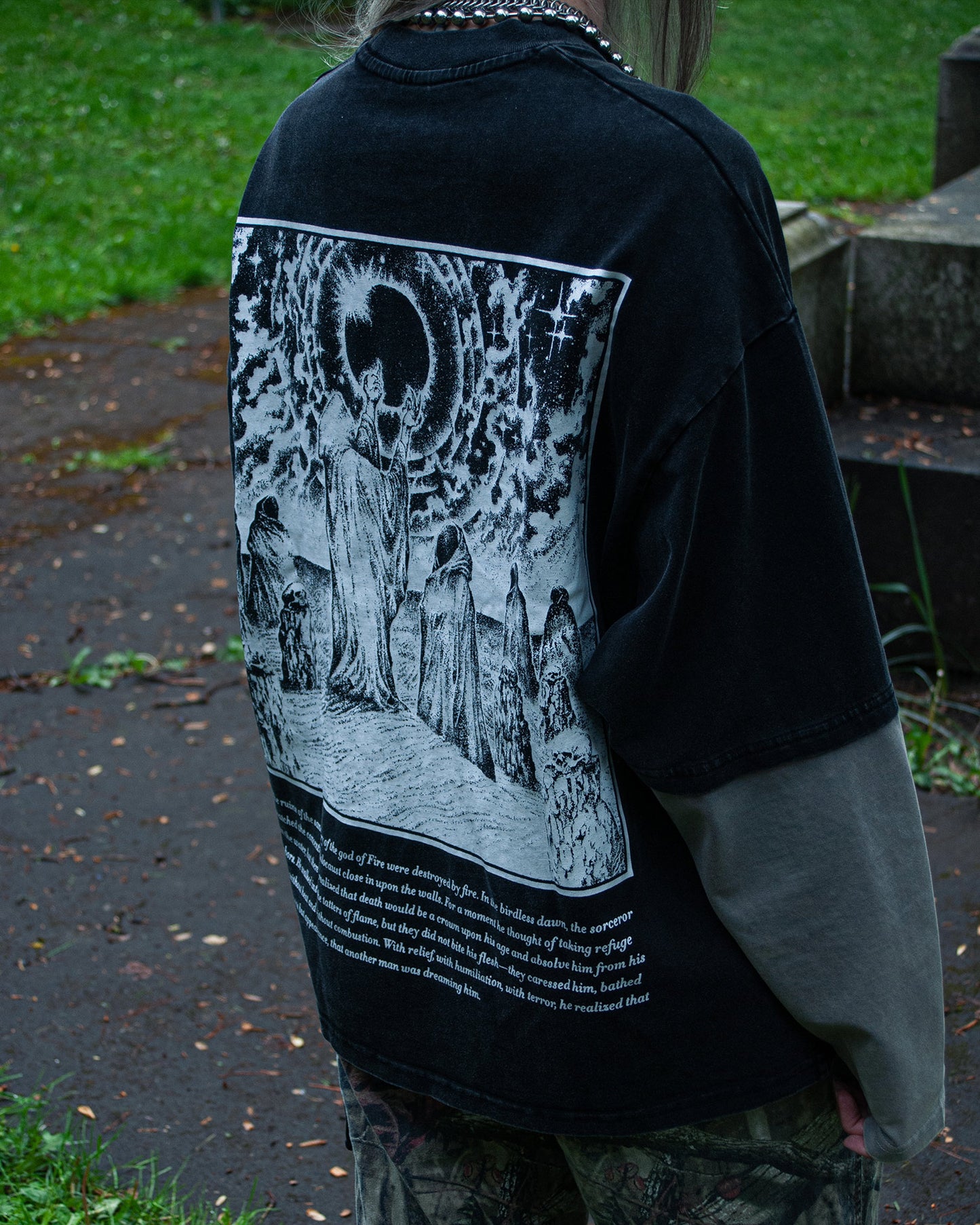 In Praise Of Darkness Layered Long Sleeve