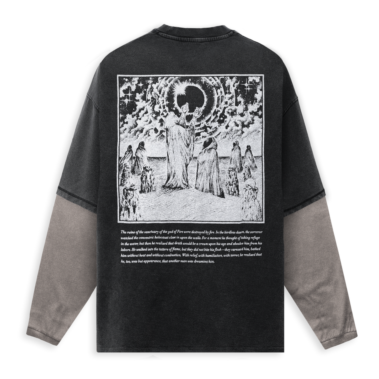 In Praise Of Darkness Layered Long Sleeve