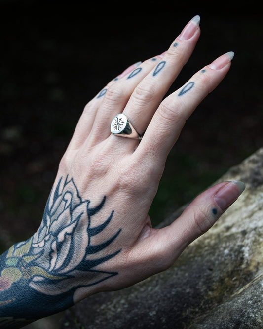 Shades Sigil Ring 2 - 925 Silver