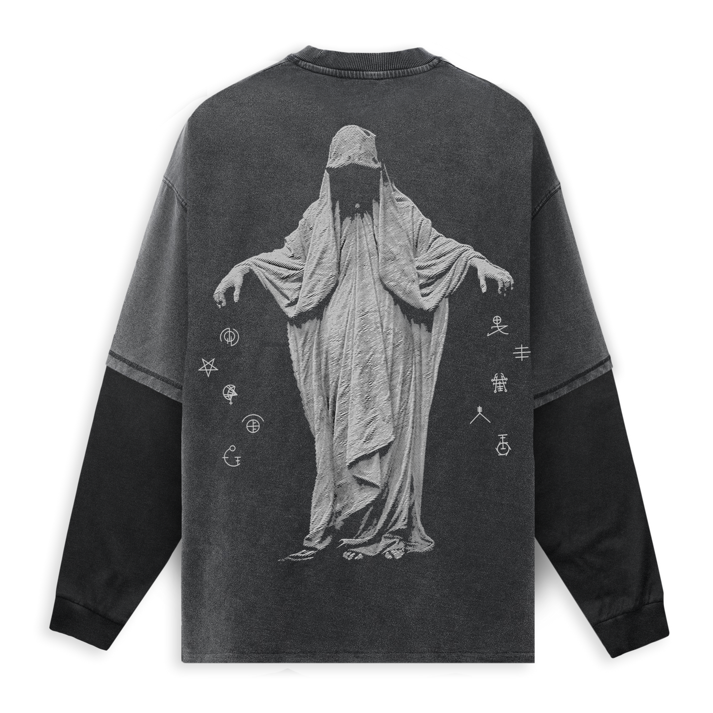 Night The Dreadless Angel Layered Long Sleeve