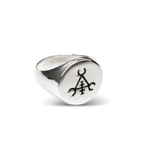 Load image into Gallery viewer, Shades Sigil Ring 1 - 925 Silver

